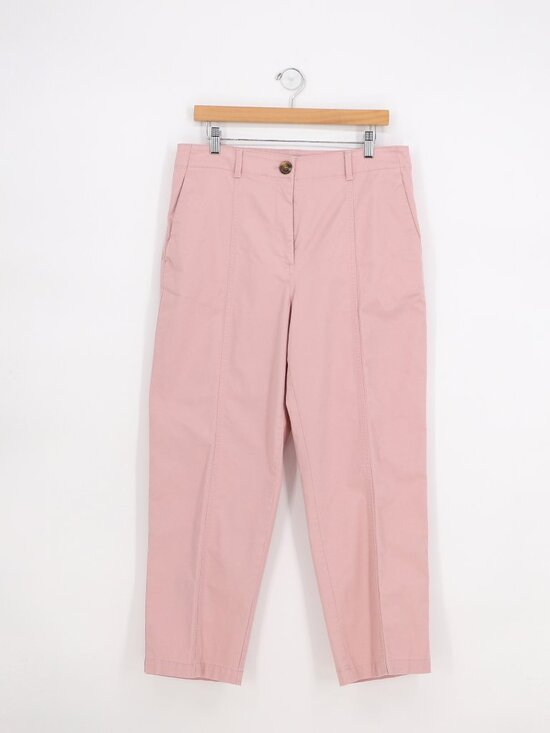 Ann Taylor Pants - ANN TAYLOR Weekend Seamed Straight Ankle Pant in Dusty Pink Size 12